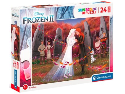 Clementoni - Puzzle Maxi 24 Frozen 2
