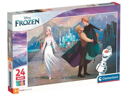 Clementoni - Puzzle 24 MAXI Ledové Království