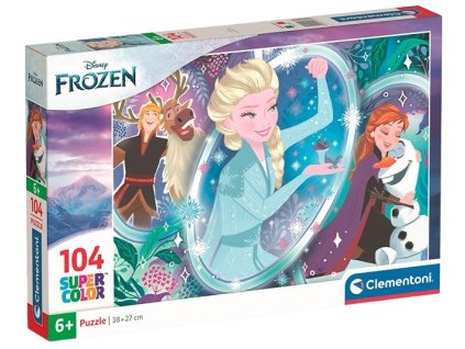 Clementoni - Puzzle 104 Ledové Království 2