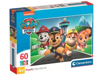 Clementoni - Puzzle 60 Tlapková Patrola