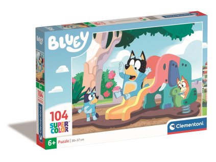 Clementoni - Puzzle Supercolor 104 Bluey 2