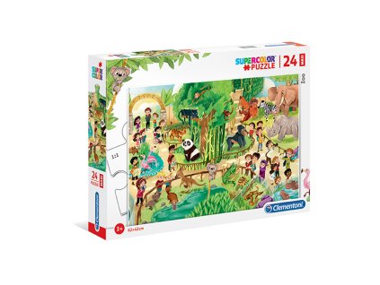 Clementoni - Puzzle Maxi 24 ZOO