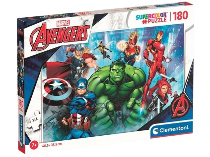 Clementoni - Puzzle 180 Avengers