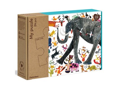 Clementoni - Puzzle 24 Zvířátka