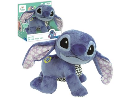 Clementoni - Disney Interaktivní plyšák Stitch lezoucí