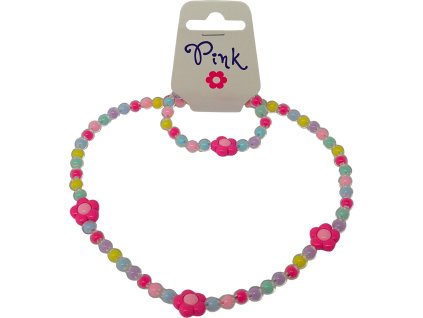 SET Náhrdelník a náramek - Kytka