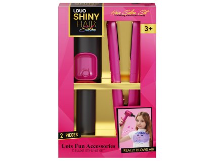 Kadeřnický sada Žehlička, 2 díly se zvukem