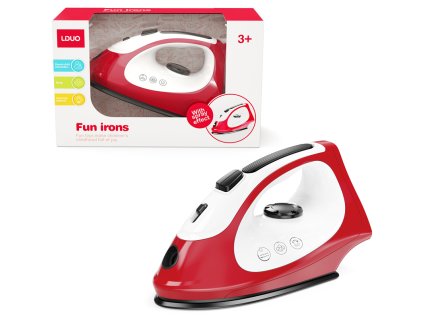 Dětská žehlička se zvukem a rozprašovačem