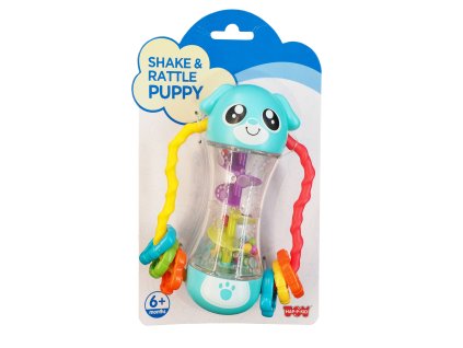 HAP-P-KID Chrastítko pro miminka - Pes