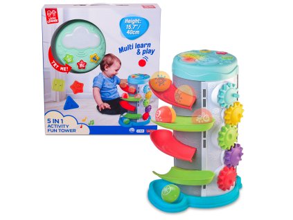 HAP-P-KID Interaktivní věž s překvapením 5v1
