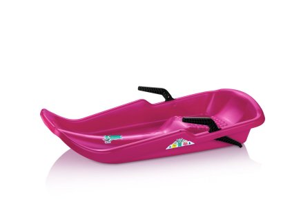 Boby Twister monster plast 80x40cm s brzdami růžová v sáčku