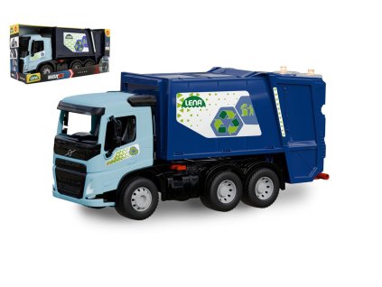 Auto popelářské Volvo Worxx plast 53cm v krabici 55x26x20cm