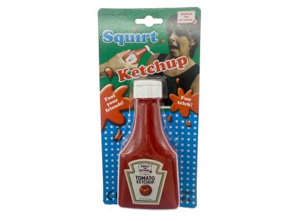 Stříkací ketchup v lahvi