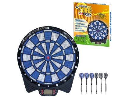 Elektronický terč na šipky s LCD displejem