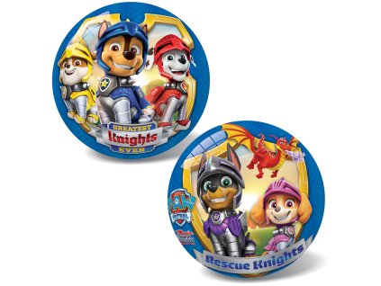 Míč Tlapková patrola - rytíři 14 cm