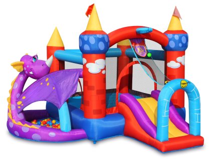 Happy Hop - Skákací nafukovací hrad Dračí hrad