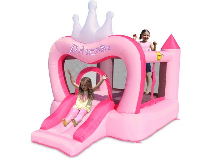 Happy Hop - Skákací nafukovací hrad s korunkou pro Princezny