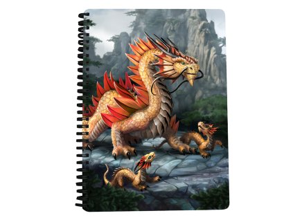 PRIME 3D SEŠIT A5 - Zlatý horský drak