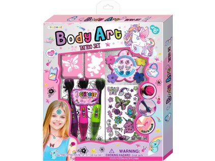 Kreativní set pro body art a tetování