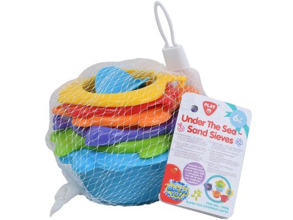 PLAYGO - Sítka na písek s mořskými motivy