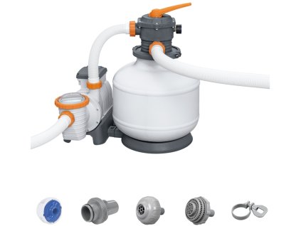 BESTWAY 58486 - Písková filtrace s časovačem 11,3m3/hod