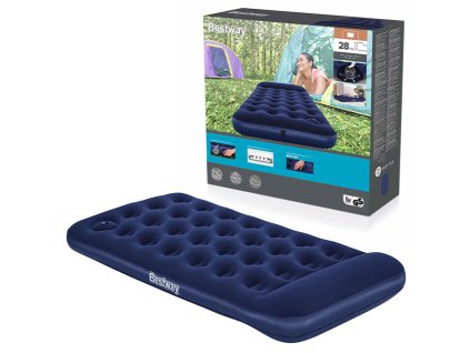 BESTWAY 67224 - Nafukovací matrace s integrovanou nožní pumpou 188 x 99 x 28 cm