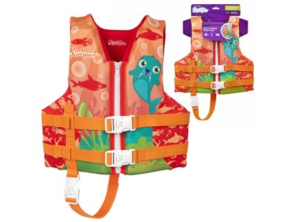 BESTWAY 90146 - Plavací vesta MROŽ s textilním potahem 3-6 let 19-30 kg