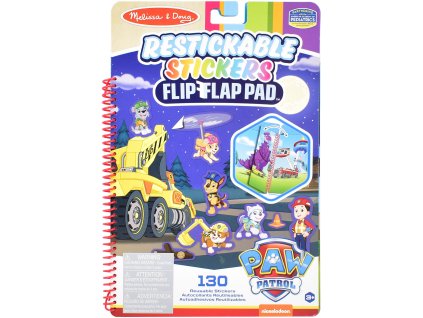 Melissa & Doug - TLAPKOVÁ PATROLA - Kniha se samolepkami - Mise ultimátní záchrany