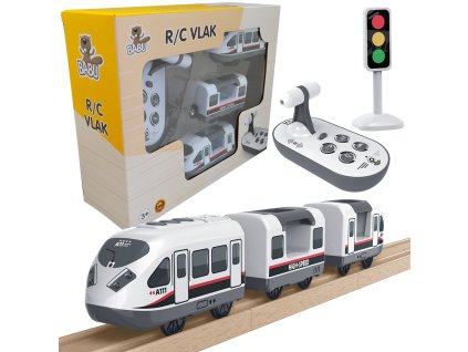 BABU vláčky - R/C Vlak (se zvukovými a světelnými efekty)