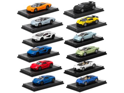 Kovový Hypercar League Collection H1324 - 12 modelů