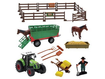 FARM SERVICE - Hrací set farma 41 ks se světly a zvuky