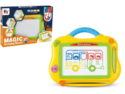 Magnetická kreslící tabule malá MAGIC barevná
