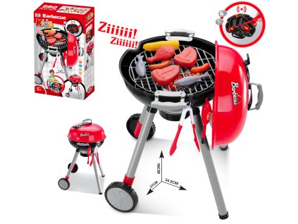 Zahradní grilovací set se světlem a zvukem