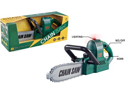 Dětská Aku řetězová pila se světelm a zvukem