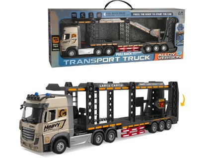 1:24 Kovový Kamion pro přepravu aut