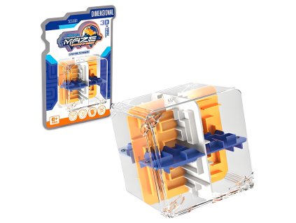 Hlavolam 3D Labyrint v kostce