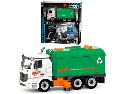 R/C Stavebnice Popelářský vůz 1:18 - 54 dílů