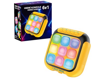 STUDO GAMES - Herní konzole 6v1 - elektronická