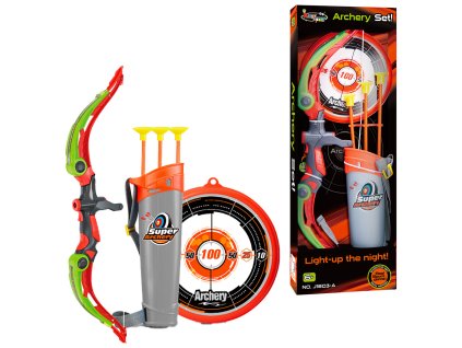 NIGHT STRIKER - Svítící lukostřelecká sada do tmy
