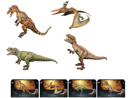 Dinosauří svět - figurka B24 4 druhy