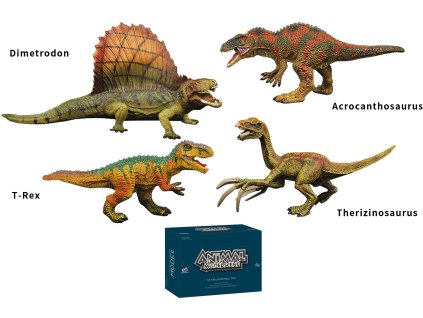 Dinosauří svět - figurka H04 4 druhy