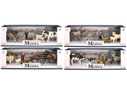 Zvířátka z farmy - Set farmářských zvířat U12 4 druhy