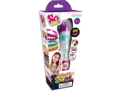 TASIA - Zaplétač na výrobu náramků z gumiček - 300 ks bez latexu