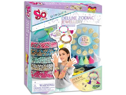 TASIA - Deluxe sada na výrobu náramků zvěrokruhu s kleštěmi