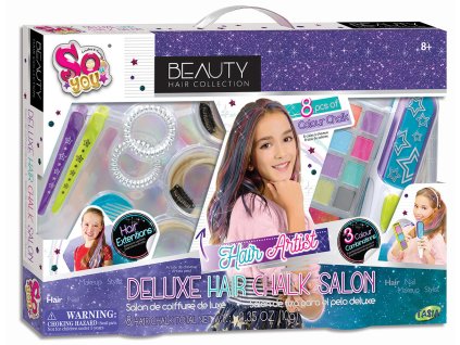 TASIA - Deluxe vlasový salon - 8 barevných křid, barvící stroj