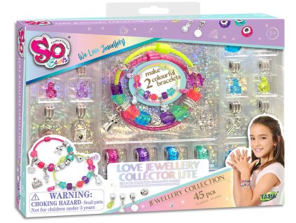 TASIA - Sada na výrobu náramků Lásky 45 ks