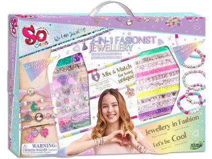 TASIA - Módní šperkařská sada 2v1 na výrobu řetízků a přívěsků