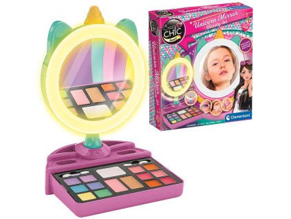 Clementoni - CRAZY CHIC kosmetické zrcátko Jednorožec