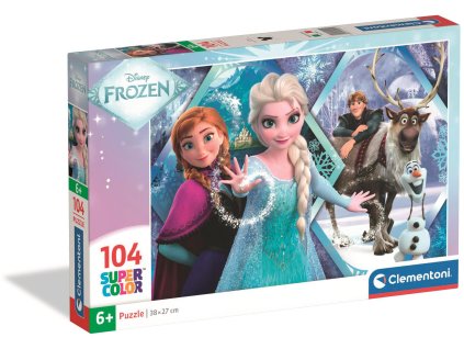 Clementoni - Puzzle 104 Ledové království