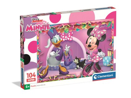 Clementoni - Puzzle 104 Super Minnie